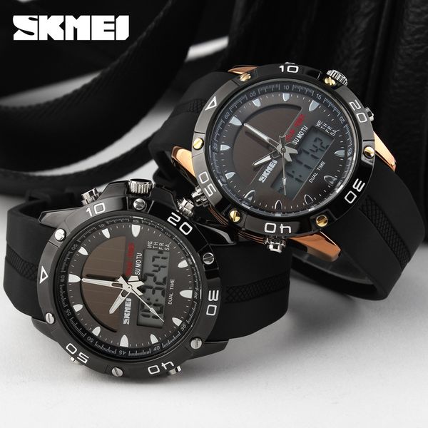 fashion skmei double display fashion watch solar outdoor electronic sports waterproof student male personal watch 1064 fashion design, Slivery;brown
fashion skmei double display fashion watch solar outdoor electronic sports waterproof student male personal watch 1064 fashion design, Slivery;brown