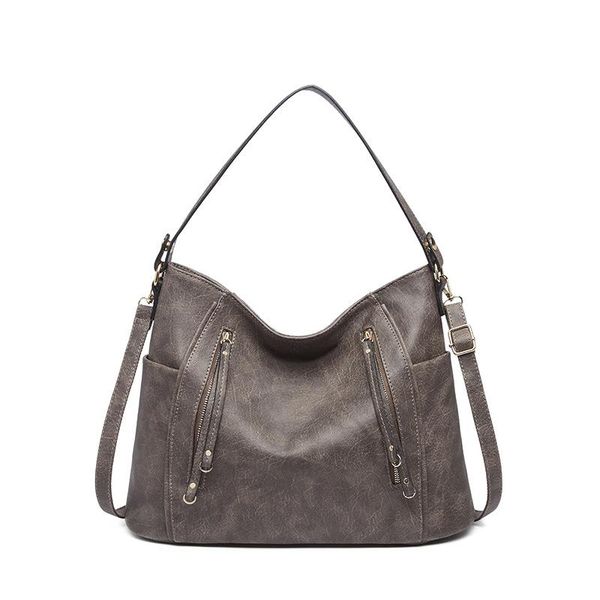 shoulder bags latest models for women handbags retro pattern pu leather casual solid crossbody