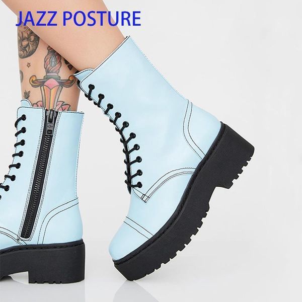 boots black thick bottom women fashion british style platform lace up keep warm ladies green z6861
boots black thick bottom women fashion british style platform lace up keep warm ladies green z6861