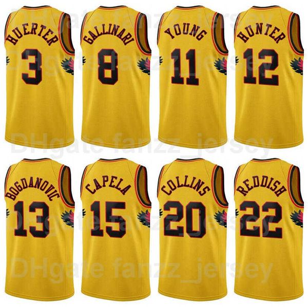 screen printed basketball trae young jersey 11 deandre hunter 12 john collins 20 danilo gallinari 8 kevin huerter 3 cam reddish 22 navy blue, Black;red
screen printed basketball trae young jersey 11 deandre hunter 12 john collins 20 danilo gallinari 8 kevin huerter 3 cam reddish 22 navy blue, Black;red