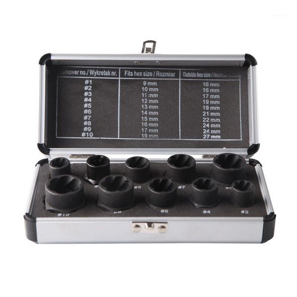 wsfs 10 pieces/set bolt remover kit nut tightening remover thread hand tool kit nut tool 9-19mm1
wsfs 10 pieces/set bolt remover kit nut tightening remover thread hand tool kit nut tool 9-19mm1