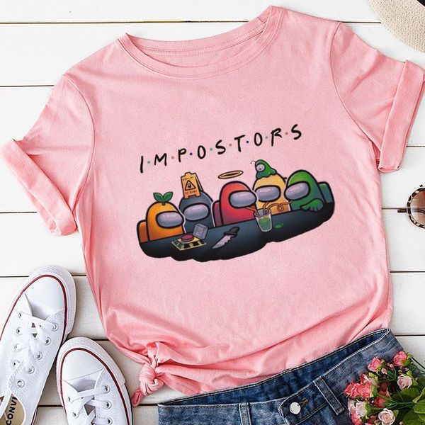 new game among us t shirt women kawaii summer tosp cartoon graphic tees funny harajuku t-shirt fashion pink tshirt female, White
new game among us t shirt women kawaii summer tosp cartoon graphic tees funny harajuku t-shirt fashion pink tshirt female, White