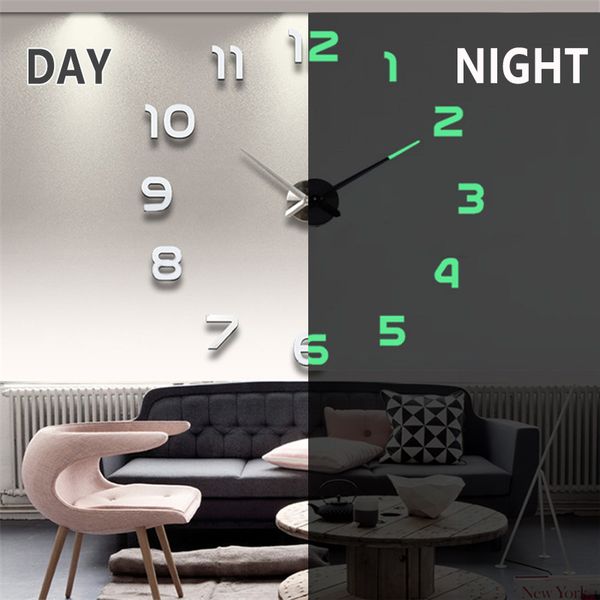 2020 new wall clocks 3d diy clock acrylic mirror stickers home decoration living room quartz needle self adhesive hanging watch q1215
2020 new wall clocks 3d diy clock acrylic mirror stickers home decoration living room quartz needle self adhesive hanging watch q1215