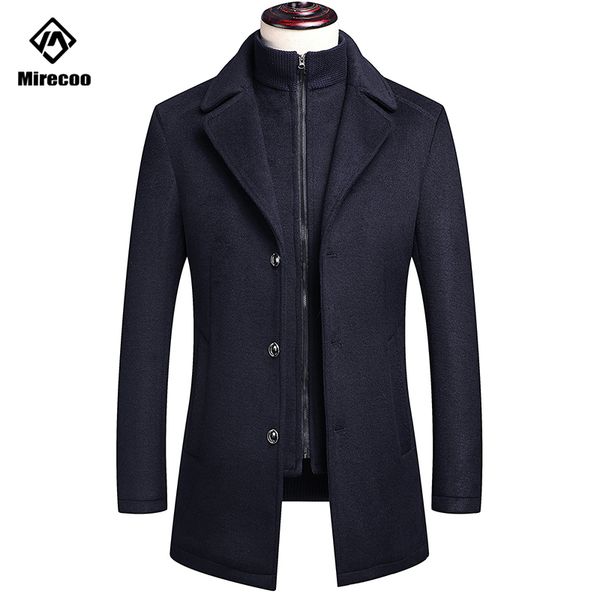 mirecoo wool coat men thick overcoats oat mens single breasted coats and jackets with adjustable vest fashion 2 color xs- lj201106, Black
mirecoo wool coat men thick overcoats oat mens single breasted coats and jackets with adjustable vest fashion 2 color xs- lj201106, Black