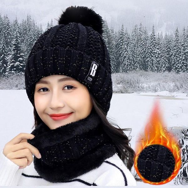 beanie/skull caps winter hat womens beanie hats thick warm skullies knitted women letter bonnet cap outdoor riding scarf set, Blue;gray
beanie/skull caps winter hat womens beanie hats thick warm skullies knitted women letter bonnet cap outdoor riding scarf set, Blue;gray