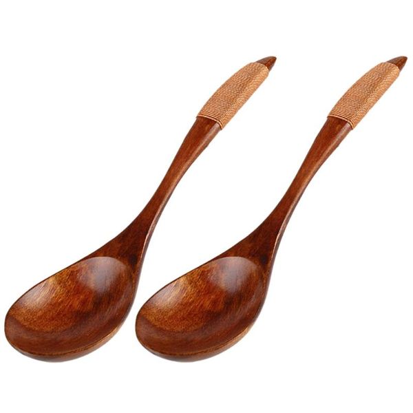spoons 2pcs japanese style wooden creative soup spoon with tied line on handle vintage tableware for home restaurant (brown)
spoons 2pcs japanese style wooden creative soup spoon with tied line on handle vintage tableware for home restaurant (brown)