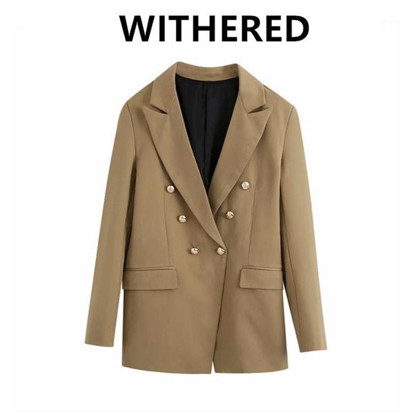 withered casual blazer feminino england vintage double breasted party blazer women mujer 2021 women blazers and jackets1, White;black
withered casual blazer feminino england vintage double breasted party blazer women mujer 2021 women blazers and jackets1, White;black