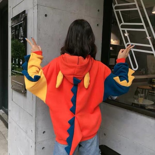 dinosaur cartoon oversized hoodie women fashion women sweatshirt casual print korean style clothes for sweatshirt, Black
dinosaur cartoon oversized hoodie women fashion women sweatshirt casual print korean style clothes for sweatshirt, Black