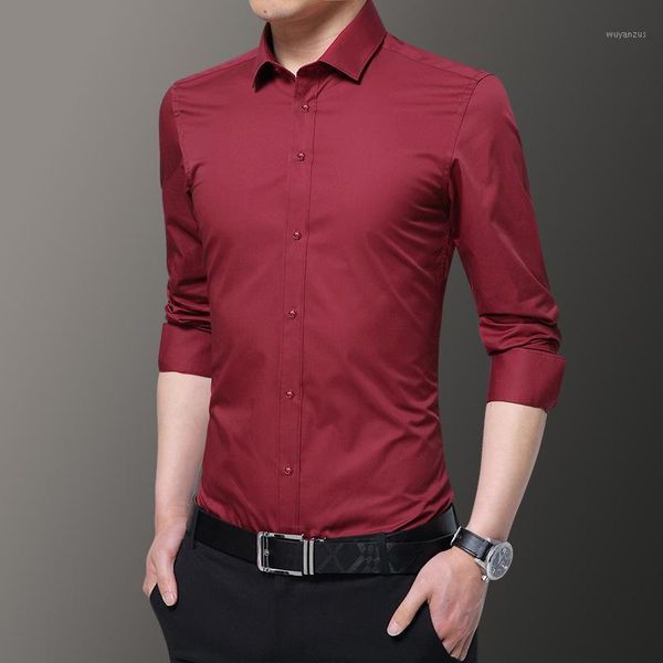 2020 white shirt men's autumn style men's long-sleeved loose business professional formal wear trend bottoming shirt black1, White;black
2020 white shirt men's autumn style men's long-sleeved loose business professional formal wear trend bottoming shirt black1, White;black