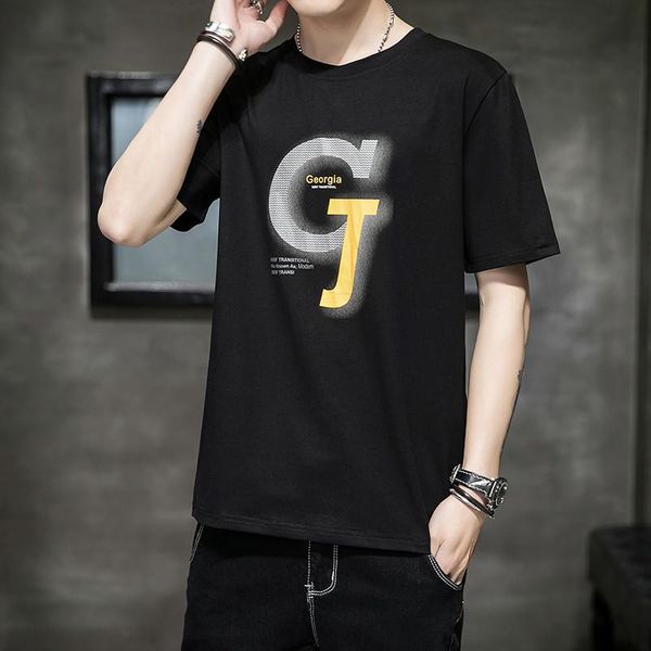 men's t-shirts t-shirt men 2021 summer arrival slim fit logo 95% cotton short sleeves o-neck casual tshirts, White;black
men's t-shirts t-shirt men 2021 summer arrival slim fit logo 95% cotton short sleeves o-neck casual tshirts, White;black