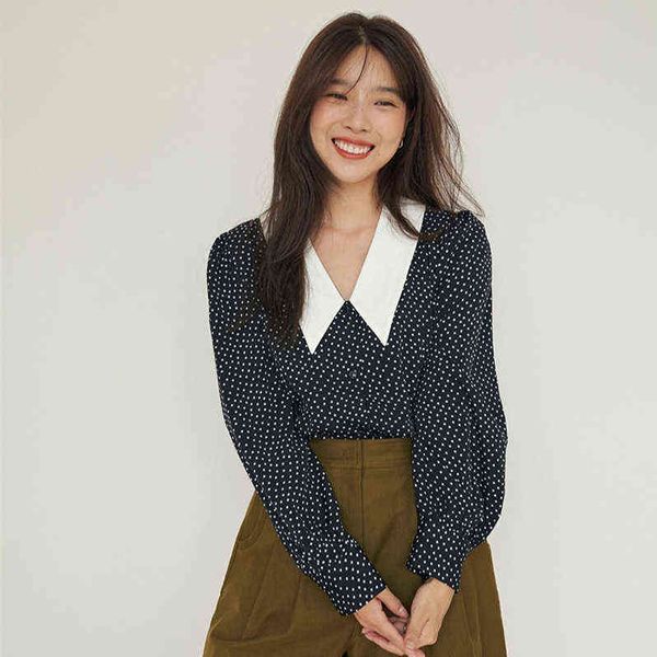 casual dresses korean chic color contrast point loose and versatile long sleeved shirt, Black;gray
casual dresses korean chic color contrast point loose and versatile long sleeved shirt, Black;gray