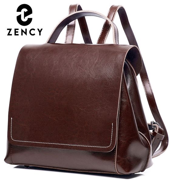 zency soft cow leather backpack new design vintage ladies daypack simple fashionable women knapsack teenagers school bag
zency soft cow leather backpack new design vintage ladies daypack simple fashionable women knapsack teenagers school bag