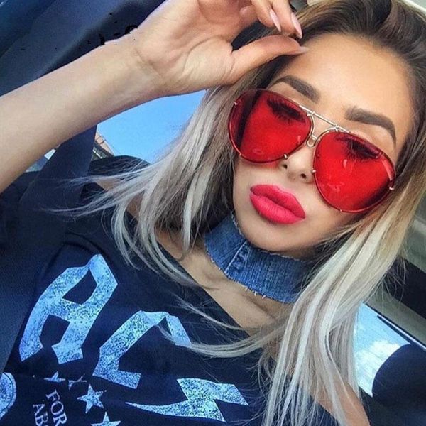 sunglasses aoze women's oversized gold metal legs vintage female gradient uv400 glasses gafas de sol mujer, White;black
sunglasses aoze women's oversized gold metal legs vintage female gradient uv400 glasses gafas de sol mujer, White;black