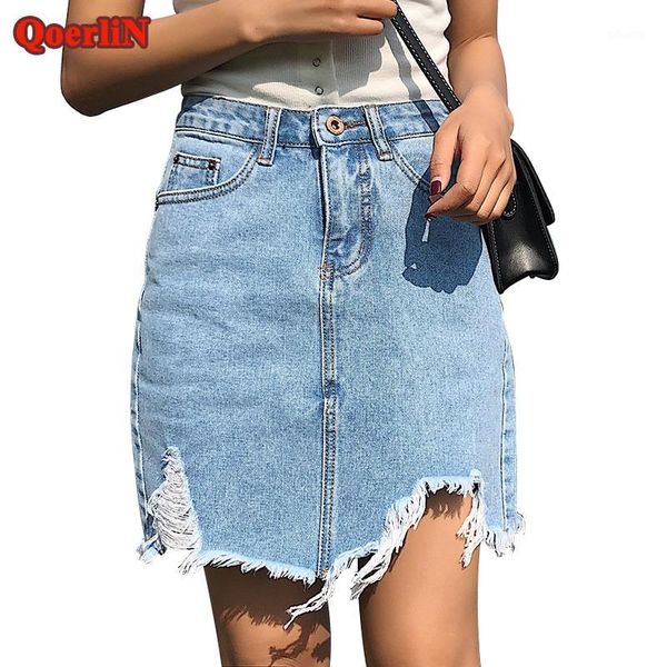 qoerlin vintage ripped short mini jeans skirts girls 2018 high waist hole tassel fashion summer women denim skirt plus size1, Black
qoerlin vintage ripped short mini jeans skirts girls 2018 high waist hole tassel fashion summer women denim skirt plus size1, Black