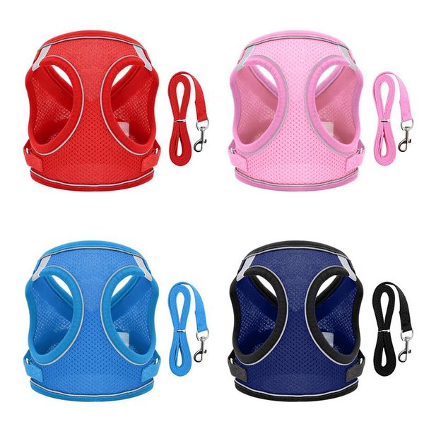 reflective mesh nylon dog cat harness leash set adjustable pet puppy kitten walking harnesses vest for small medium d bbybvo
reflective mesh nylon dog cat harness leash set adjustable pet puppy kitten walking harnesses vest for small medium d bbybvo