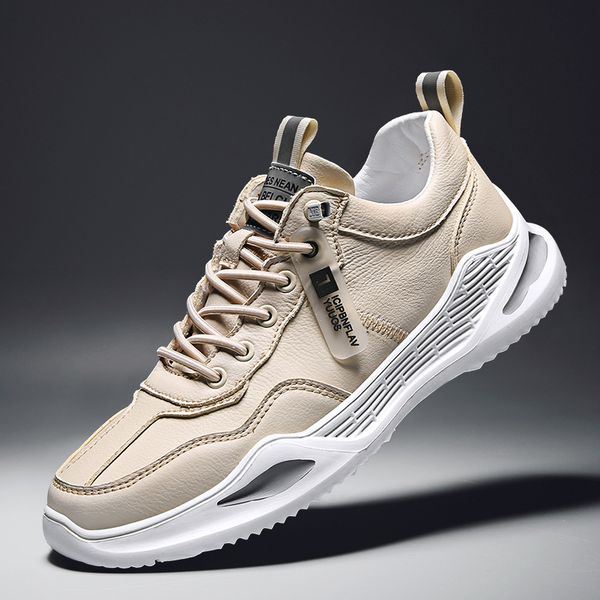 han men's cool casual shoes c1212, Black;white
