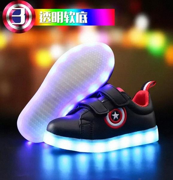 2018 black new children glowing sneakers led luminous shoes for boys girls fashion light up casual kids 7 colors usb charge #vj1m
2018 black new children glowing sneakers led luminous shoes for boys girls fashion light up casual kids 7 colors usb charge #vj1m