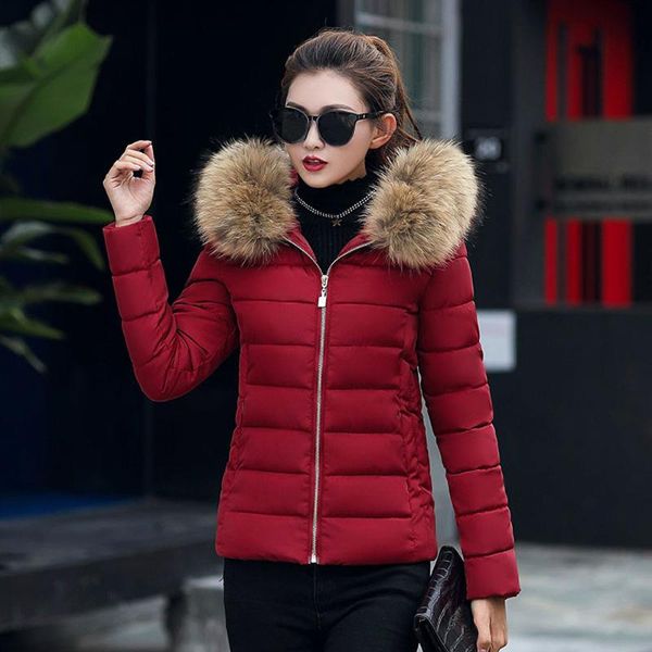 fashion solid chic short fur coat hooded winter down coat female oversize jacket cotton padded wadded parkas wind breaker, Black;brown
fashion solid chic short fur coat hooded winter down coat female oversize jacket cotton padded wadded parkas wind breaker, Black;brown