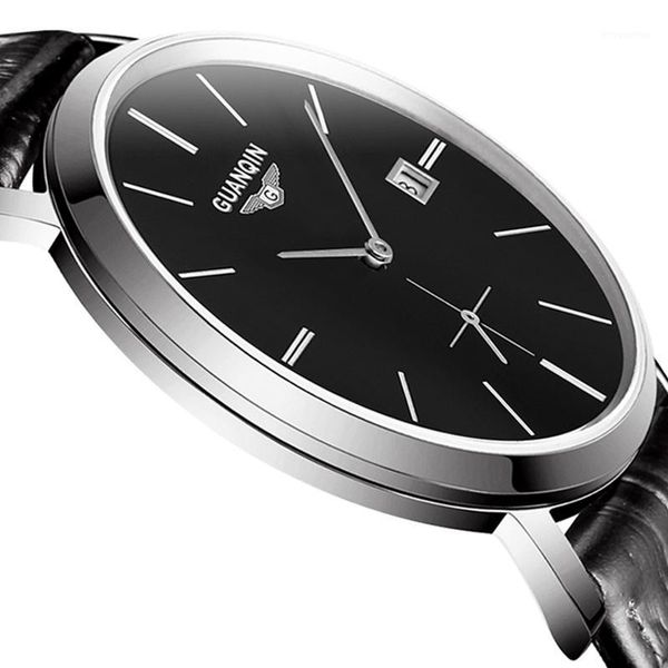 guanqin 2020 new mechanical watch men business automatic men's watches clock waterproof calendar montre homme1, Slivery;brown
guanqin 2020 new mechanical watch men business automatic men's watches clock waterproof calendar montre homme1, Slivery;brown