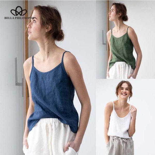 bella philosophy women summer linen camis vintage solid female loose tanks casual street lady sleeveless straps tank1, White
bella philosophy women summer linen camis vintage solid female loose tanks casual street lady sleeveless straps tank1, White