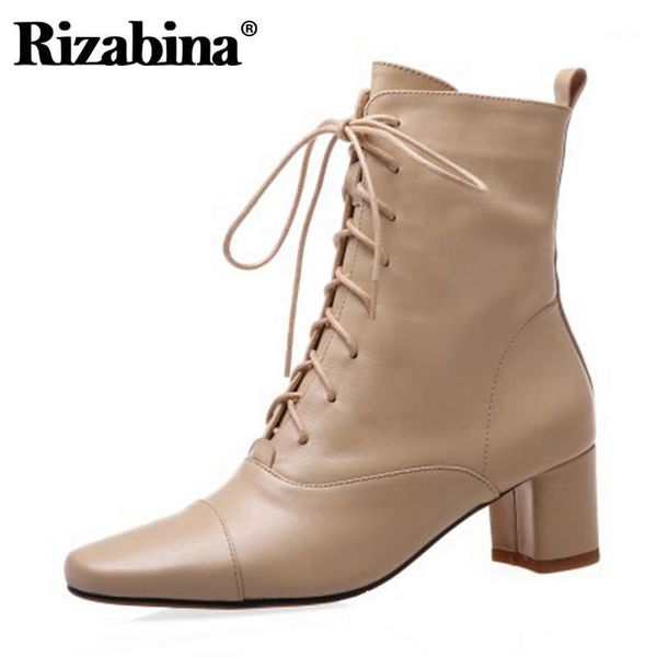 boots rizabina women ankle genuine leather lace up woman shoes fashion cool short footwear size 34-391, Black
boots rizabina women ankle genuine leather lace up woman shoes fashion cool short footwear size 34-391, Black