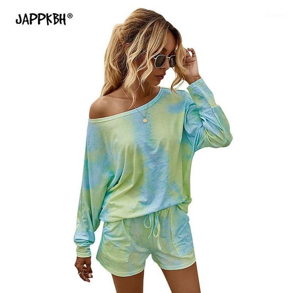 tie dye two piece set women sport tracksuit 2020 autumn pocket shorts sets female casual oversize clothes for women1, Gray 
tie dye two piece set women sport tracksuit 2020 autumn pocket shorts sets female casual oversize clothes for women1, Gray