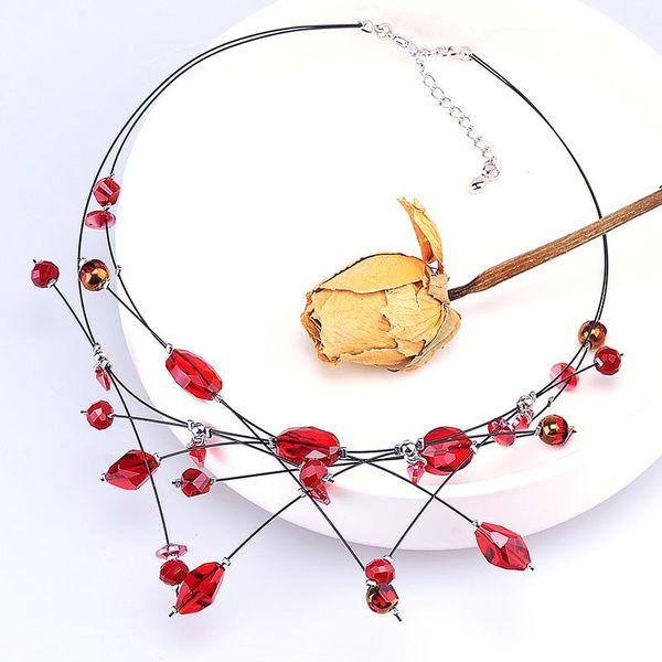 chokers fashion austria multi shape crystal glass imported steel wire women's necklace bridal romantic jewelry elegant gift n010, Golden;silver
chokers fashion austria multi shape crystal glass imported steel wire women's necklace bridal romantic jewelry elegant gift n010, Golden;silver