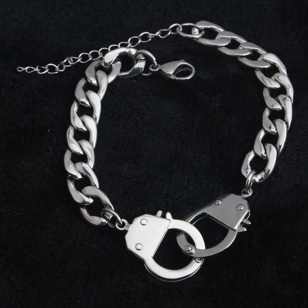 charm bracelets handcuffs bracelet stainless steel hand ornament gifts for couples men and women hip hop punk jewelry accessories handcuff, Golden;silver
charm bracelets handcuffs bracelet stainless steel hand ornament gifts for couples men and women hip hop punk jewelry accessories handcuff, Golden;silver