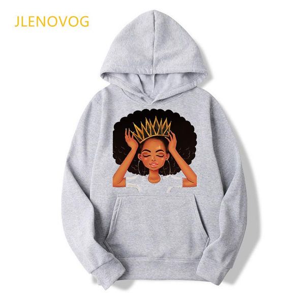 african american black girls magic print gray hoodies women autumn winter clothes melanin poppin oversized hoodie swearshirt top
african american black girls magic print gray hoodies women autumn winter clothes melanin poppin oversized hoodie swearshirt top