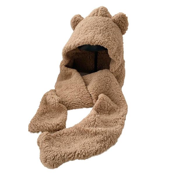 winter women furry caps warm cute bear ear hat casual plush hat scarf gloves set casual solid fleece women pillbox caps beanies, Blue;gray
winter women furry caps warm cute bear ear hat casual plush hat scarf gloves set casual solid fleece women pillbox caps beanies, Blue;gray