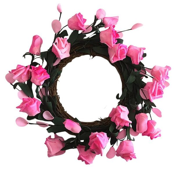 pink rose flowers spring wreath for front door wall window wedding arch party office garden home decor
pink rose flowers spring wreath for front door wall window wedding arch party office garden home decor
