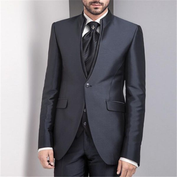 men's suits & blazers costume homme black satin stand lapel formal wedding for men 3pieces(jacket+pants+vest+tie) bridegroom slim fit b, White;black
men's suits & blazers costume homme black satin stand lapel formal wedding for men 3pieces(jacket+pants+vest+tie) bridegroom slim fit b, White;black
