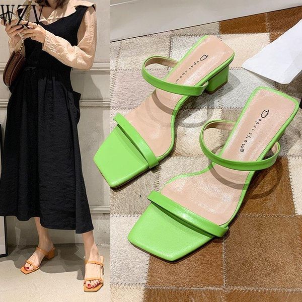 2020 new ladies square heel slip on shoes summer beach slides bohemian female dress shoes for women slippers high heel pumps, Black
2020 new ladies square heel slip on shoes summer beach slides bohemian female dress shoes for women slippers high heel pumps, Black