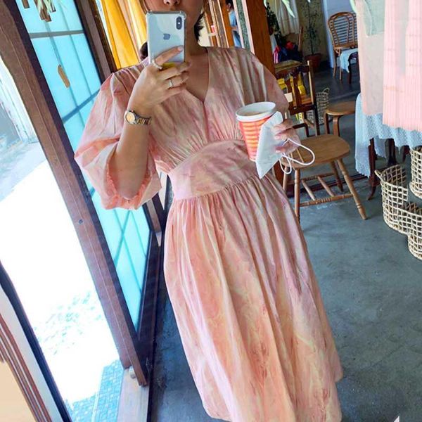 yamdi summer half lantern sleeve woman a-line 2020 new korean elegant vintage midi dress women party dresses lady print vestidos1, Black;gray
yamdi summer half lantern sleeve woman a-line 2020 new korean elegant vintage midi dress women party dresses lady print vestidos1, Black;gray