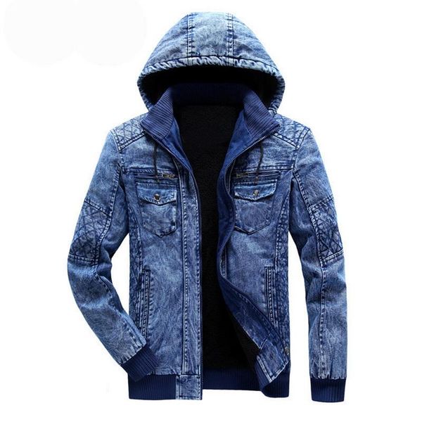 vogue men light blue winter jean jackets outerwear warm denim coats mens large size wool liner thicker autumn denim jackets, Black;brown
vogue men light blue winter jean jackets outerwear warm denim coats mens large size wool liner thicker autumn denim jackets, Black;brown