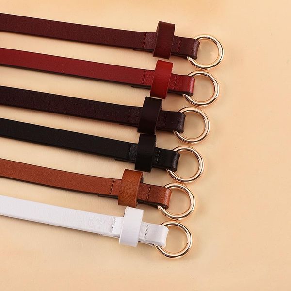 genuine leather women belts female jeans waist belt for women fashion gold round metal circle belt no pin buckle wmtjye, Black;brown
genuine leather women belts female jeans waist belt for women fashion gold round metal circle belt no pin buckle wmtjye, Black;brown