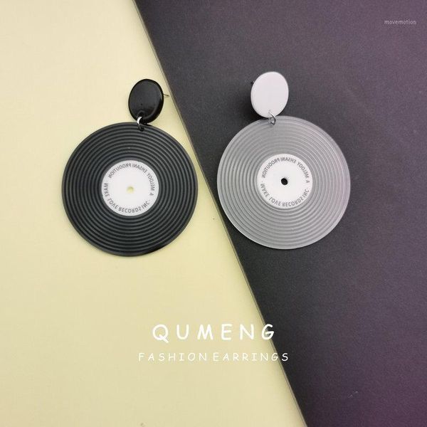 qumeng vintage korean vintage black vinyl record acrylic earrings for women personality transparent circle record stud earrings1, Golden;silver
qumeng vintage korean vintage black vinyl record acrylic earrings for women personality transparent circle record stud earrings1, Golden;silver