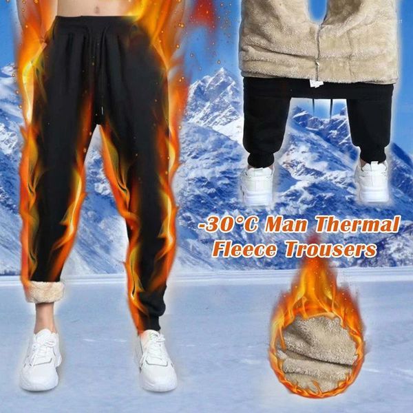 30degc man thermals fleece trousers thickened fleece lined casual sports trousers winter autumn pants fou991, Black
30degc man thermals fleece trousers thickened fleece lined casual sports trousers winter autumn pants fou991, Black
