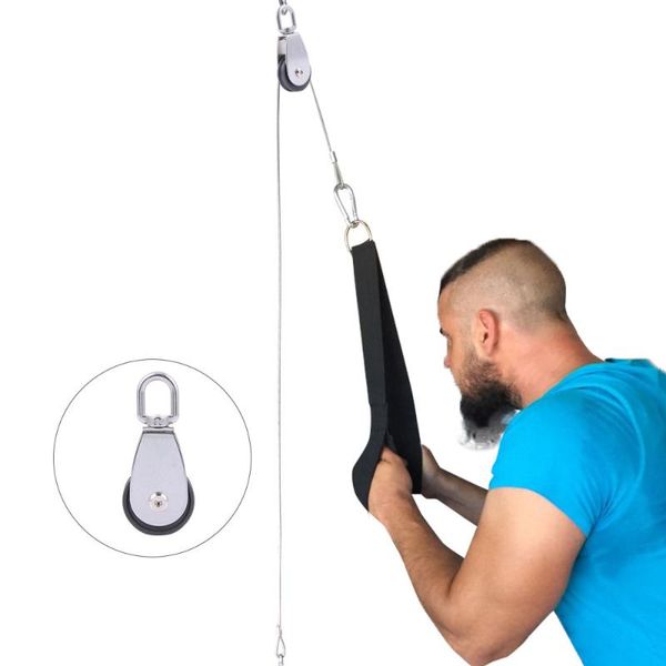 1 set forearm wrist trainer arm strength training rope cable pulley system, White;red
1 set forearm wrist trainer arm strength training rope cable pulley system, White;red