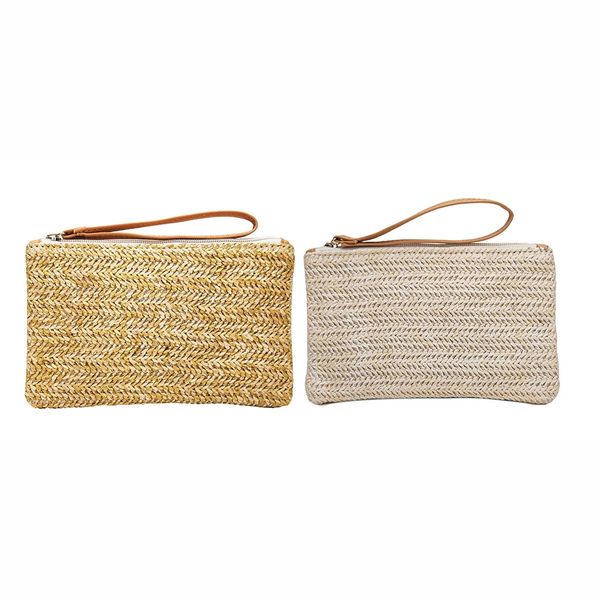 women straw bag fashion bohemian clutch bags lady handbag handmade rattan bag corn peels woven summer casual beach pocket, Red;black
women straw bag fashion bohemian clutch bags lady handbag handmade rattan bag corn peels woven summer casual beach pocket, Red;black