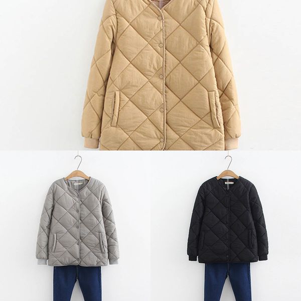 thin parka coat for women casual v-neck loose single breasted long sleeve plus size parkas outerwear 3 colors swm1294x1016, Black;brown
thin parka coat for women casual v-neck loose single breasted long sleeve plus size parkas outerwear 3 colors swm1294x1016, Black;brown