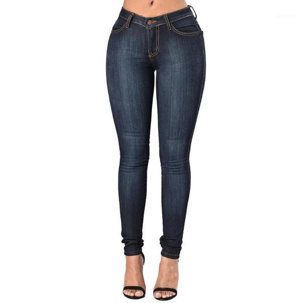 fashion women high waist elastic skinny jeans slim fit washed denim cowboy streetwear long pencil pants trousers1, Blue
fashion women high waist elastic skinny jeans slim fit washed denim cowboy streetwear long pencil pants trousers1, Blue