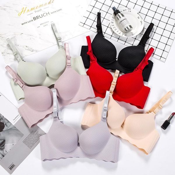 bras gathering invisible bralette underwear women push up massage bra wedding brassiere underwired back buckle bras1, Red;black
bras gathering invisible bralette underwear women push up massage bra wedding brassiere underwired back buckle bras1, Red;black