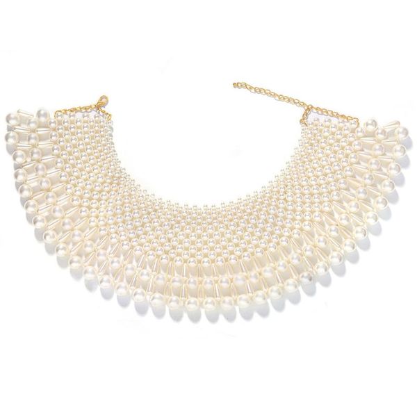 2021 new handmade chunky beaded collar bib egyptian imitation pearl pendant necklace women dress statement chain choker accessories d08e, Blue;purple
2021 new handmade chunky beaded collar bib egyptian imitation pearl pendant necklace women dress statement chain choker accessories d08e, Blue;purple