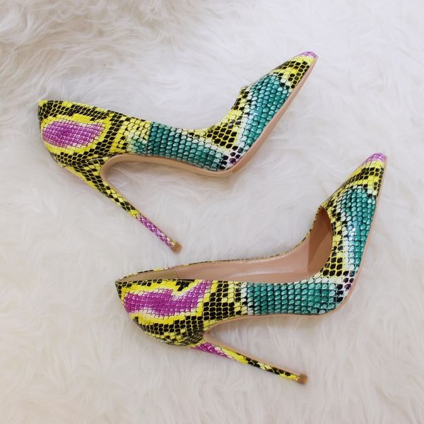 fashion delivery women multi-color lady bombs python toe pointy heels high shoes 12 8 cm fgrq, Black
fashion delivery women multi-color lady bombs python toe pointy heels high shoes 12 8 cm fgrq, Black
