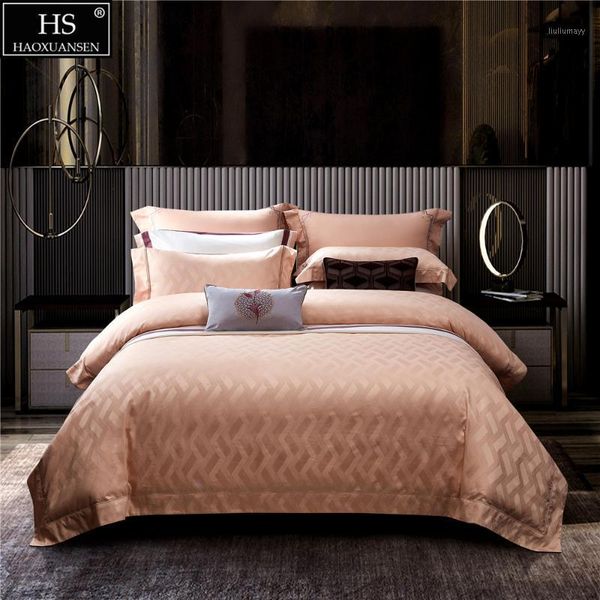 light pink fabric wavy design 4pieces yarn dyed jacquard bedding sets bed linens king size duvet cover set pillowcase bedsheet1
light pink fabric wavy design 4pieces yarn dyed jacquard bedding sets bed linens king size duvet cover set pillowcase bedsheet1