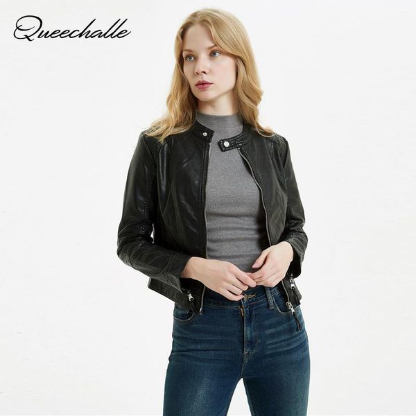 women's jackets queechalle 2021 spring autumn women faux soft leather jacket long sleeve biker coat zipper design motorcycle pu black, Black;brown
women's jackets queechalle 2021 spring autumn women faux soft leather jacket long sleeve biker coat zipper design motorcycle pu black, Black;brown