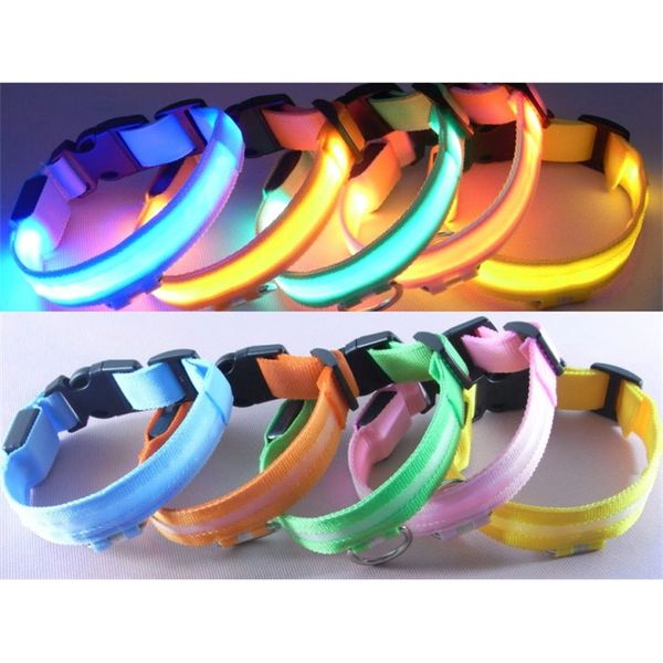 led collar luminous dogs flashing light harness nylon safety leash rope pet supplies for small dog puppy c412
led collar luminous dogs flashing light harness nylon safety leash rope pet supplies for small dog puppy c412