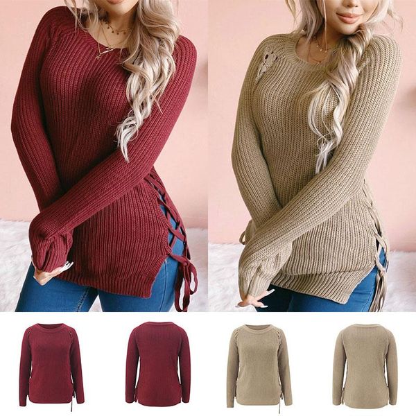women's sweaters 2021 fashion pullover knitted sweater jumpers winter warm long sleeve lace-up solid color turtleneck pullovers, White;black
women's sweaters 2021 fashion pullover knitted sweater jumpers winter warm long sleeve lace-up solid color turtleneck pullovers, White;black