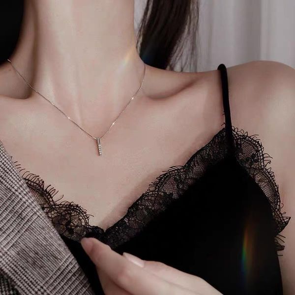 chains small rectangular minimalist silver color cubic zirconia clavicle chain necklace for women girls korean dainty jewelry
chains small rectangular minimalist silver color cubic zirconia clavicle chain necklace for women girls korean dainty jewelry